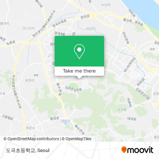 도곡초등학교 map
