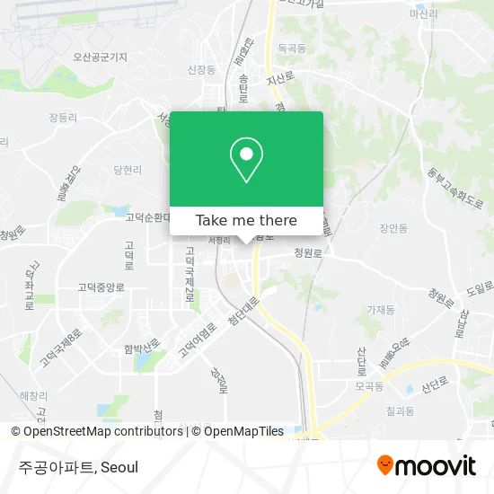 주공아파트 map
