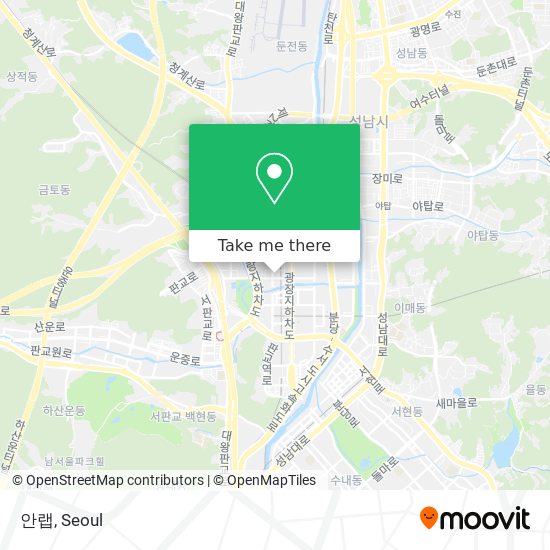 안랩 map