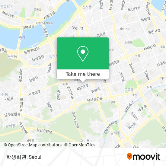 학생회관 map