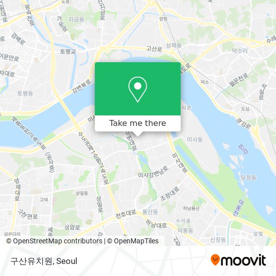 구산유치원 map