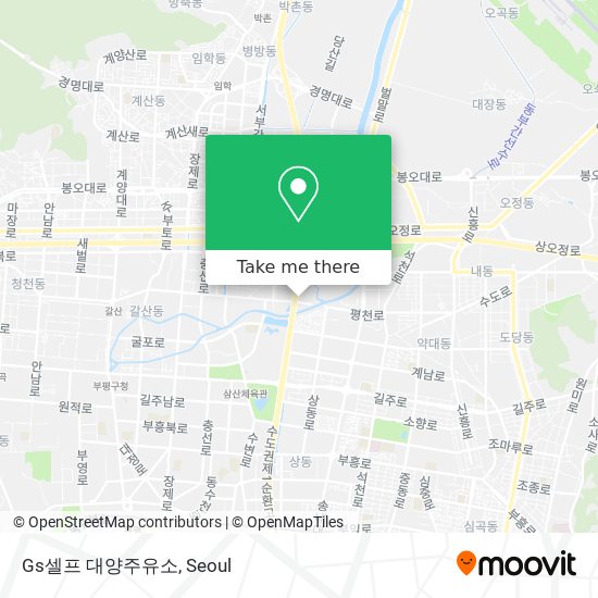 Gs셀프 대양주유소 map