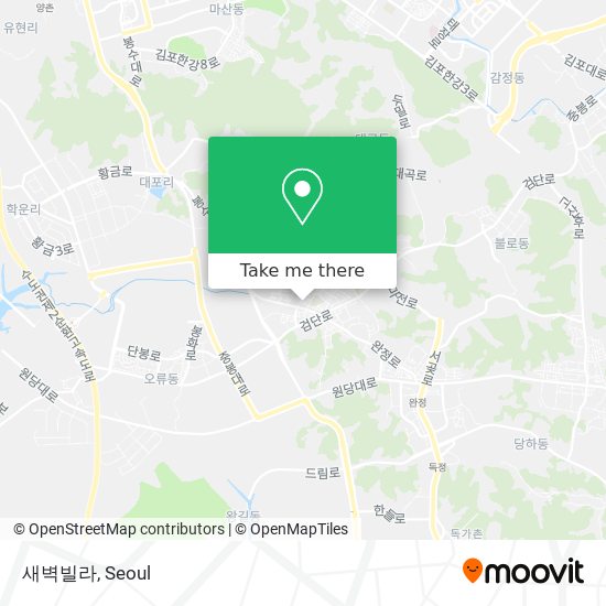 새벽빌라 map