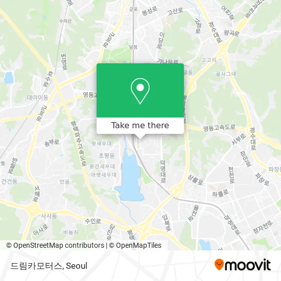 드림카모터스 map