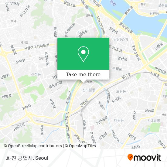 화진 공업사 map