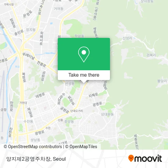 양지제2공영주차장 map