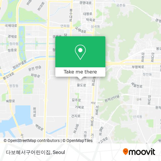 다보혜서구어린이집 map