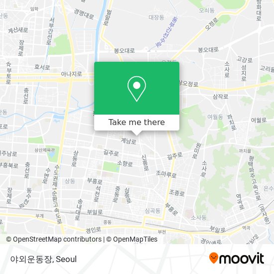 야외운동장 map