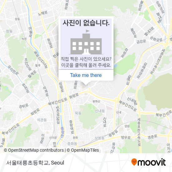 서울태릉초등학교 map