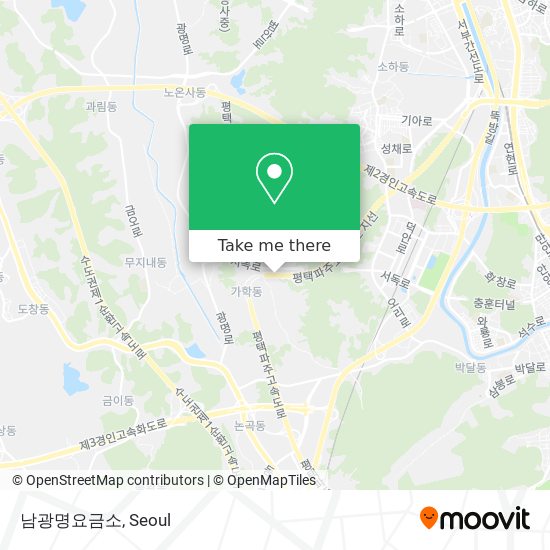 남광명요금소 map