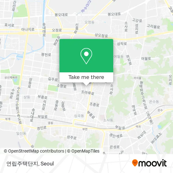 연립주택단지 map