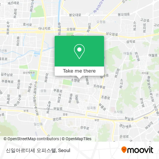 신일아르디세 오피스텔 map
