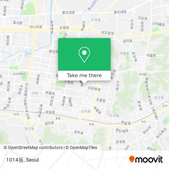 1014동 map