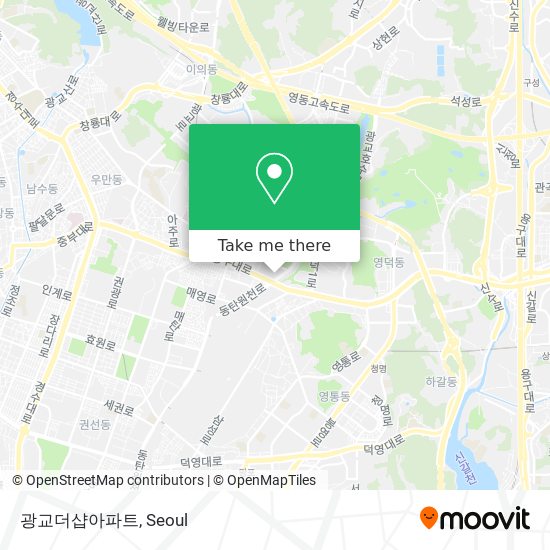 광교더샵아파트 map