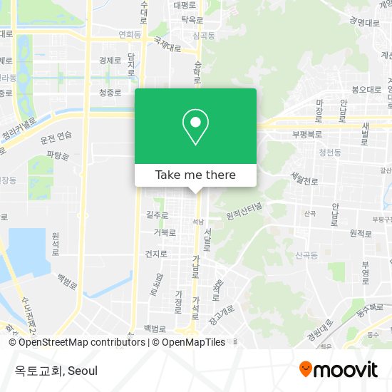 옥토교회 map