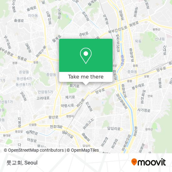 룻교회 map