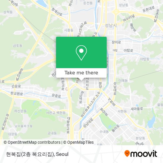 현복집(2층 복요리집) map