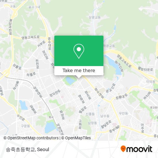 송죽초등학교 map