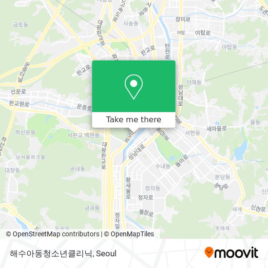 해수아동청소년클리닉 map