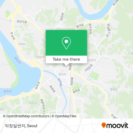 막창일번지 map