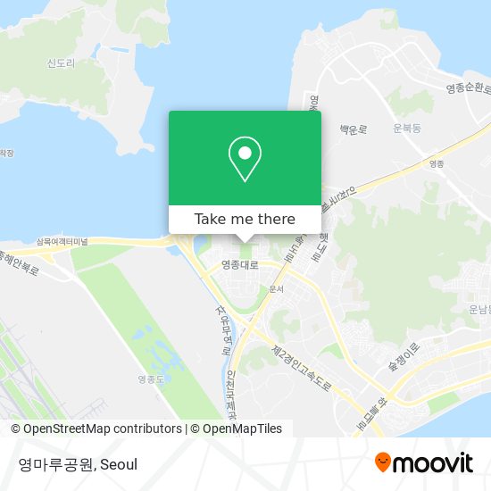 영마루공원 map