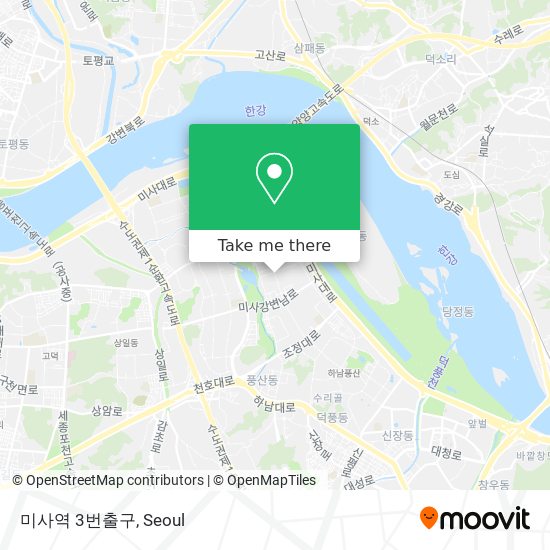 미사역 3번출구 map