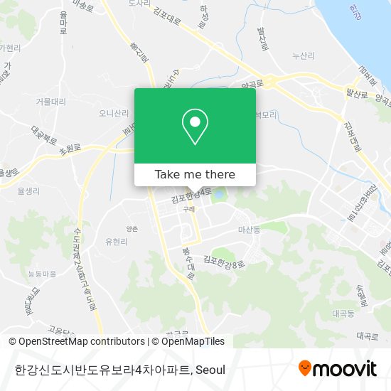 한강신도시반도유보라4차아파트 map