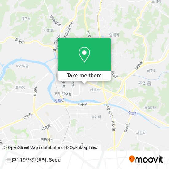 금촌119안전센터 map