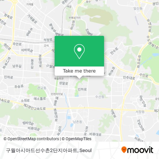 구월아시아드선수촌2단지아파트 map