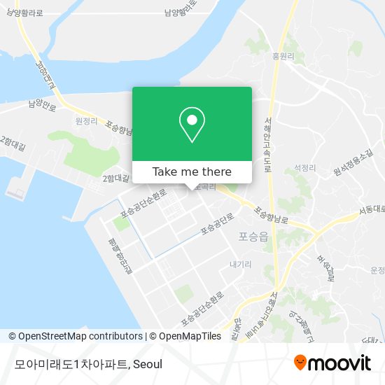 모아미래도1차아파트 map