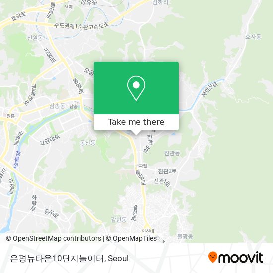 은평뉴타운10단지놀이터 map