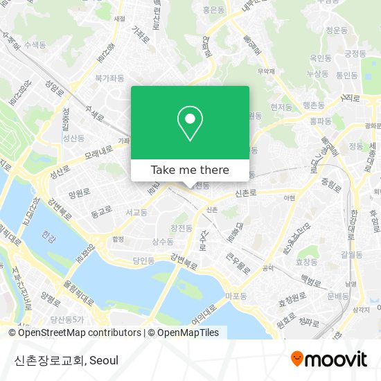 신촌장로교회 map