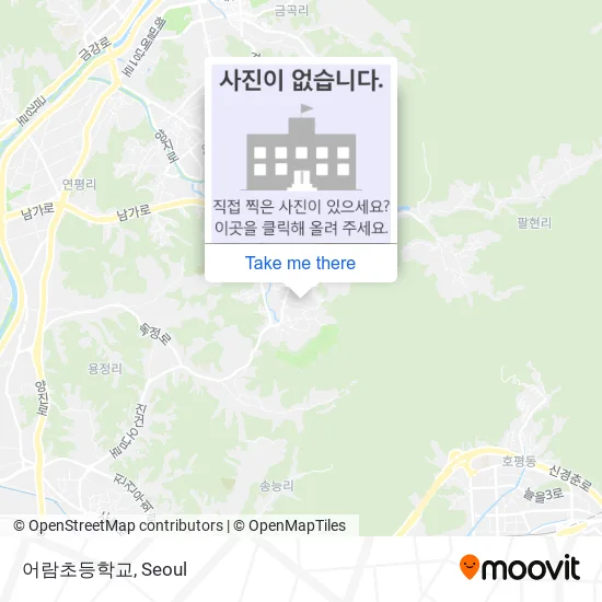 어람초등학교 map