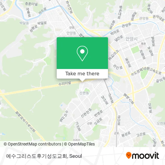 예수그리스도후기성도교회 map