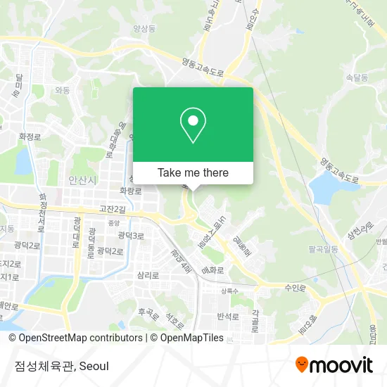 점성체육관 map