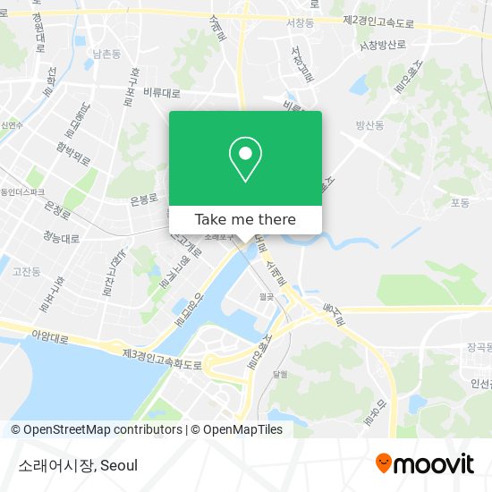 소래어시장 map