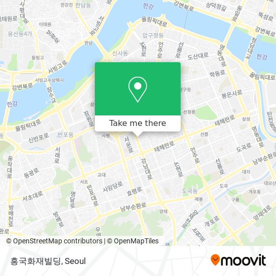 흥국화재빌딩 map