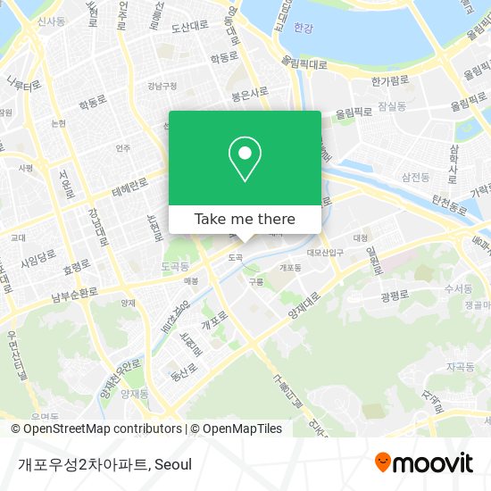 개포우성2차아파트 map