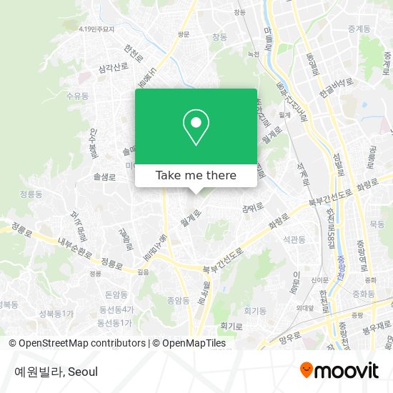 예원빌라 map