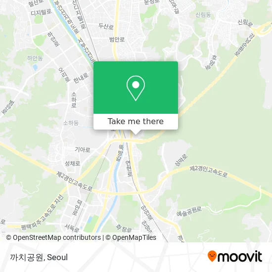 까치공원 map