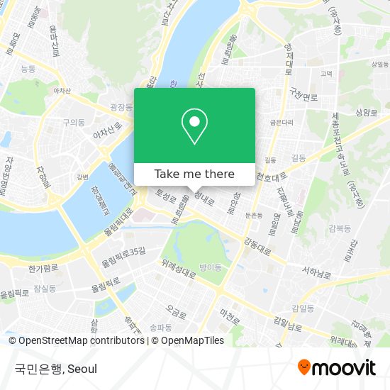 국민은행 map