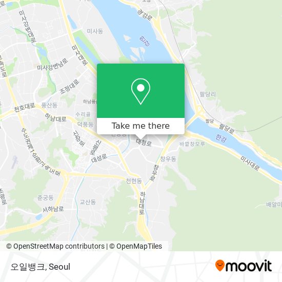 오일뱅크 map