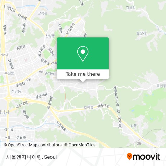 서울엔지니어링 map