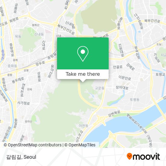 갈림길 map
