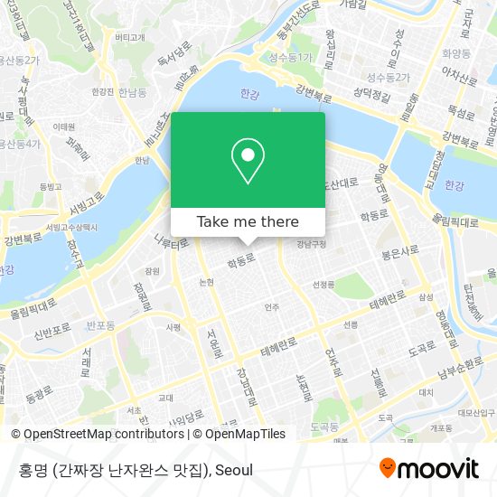 홍명 (간짜장 난자완스 맛집) map