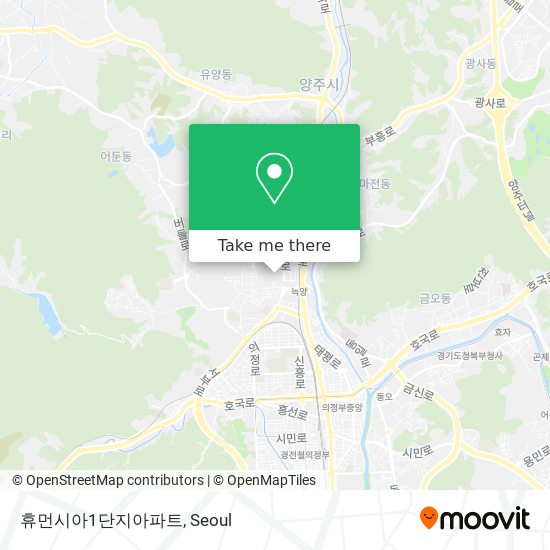 휴먼시아1단지아파트 map