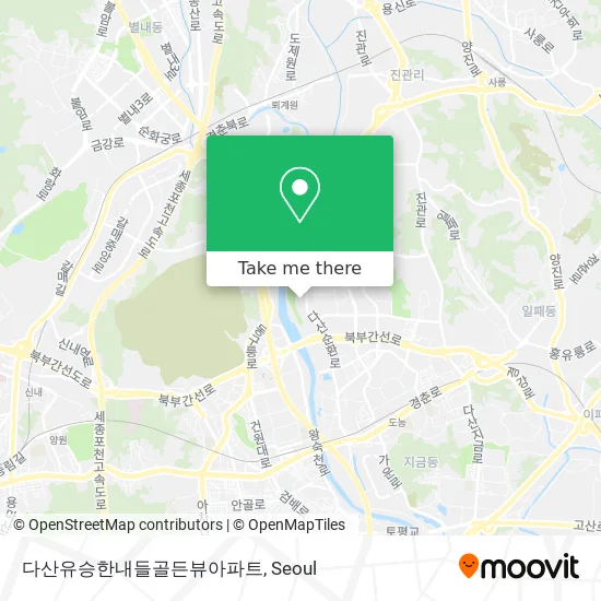 다산유승한내들골든뷰아파트 map