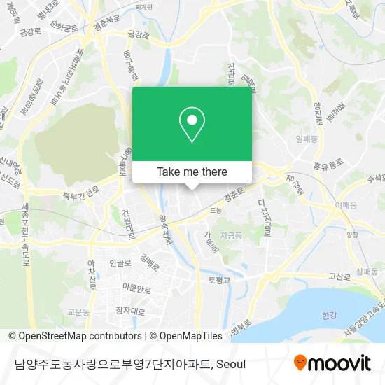 남양주도농사랑으로부영7단지아파트 map