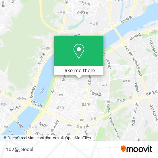 102동 map