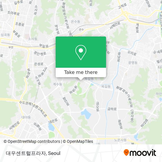 대우센트럴프라자 map